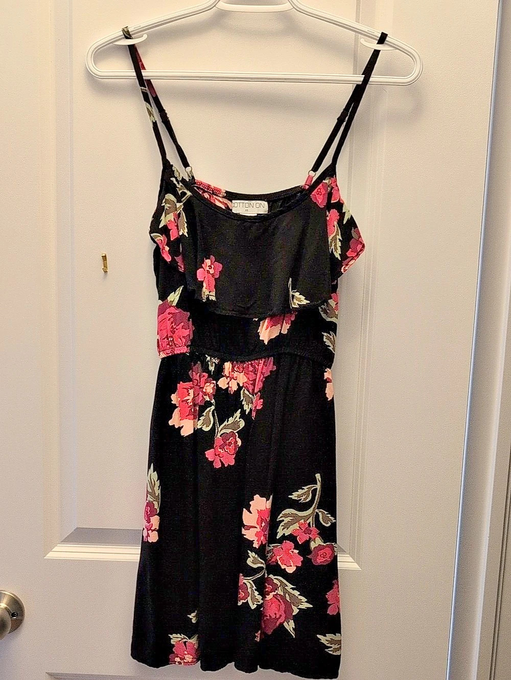 Cotton On Floral Midi Dress XS,